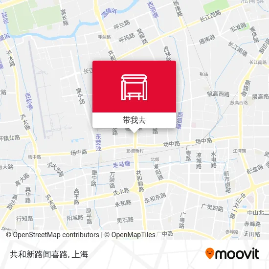 共和新路闻喜路地图
