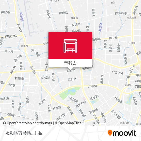 永和路万荣路地图