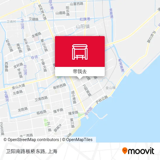 卫阳南路板桥东路地图