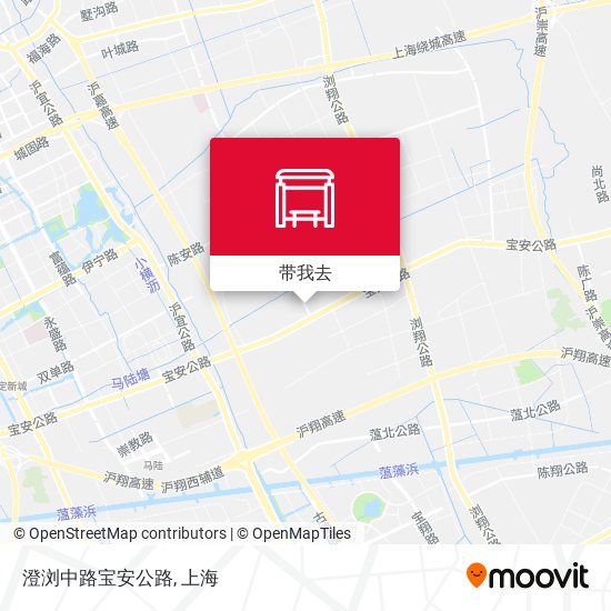 澄浏中路宝安公路地图