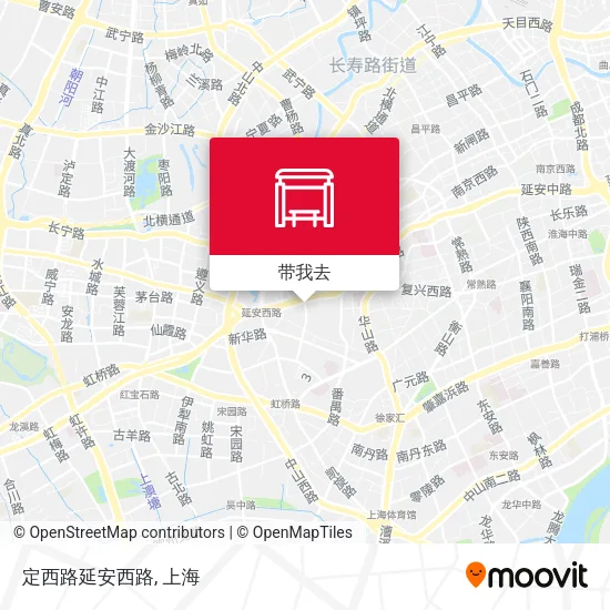 定西路延安西路地图