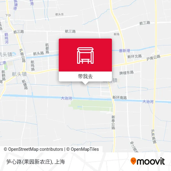 笋心路(果园新农庄)地图
