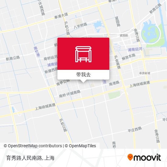 育秀路人民南路地图