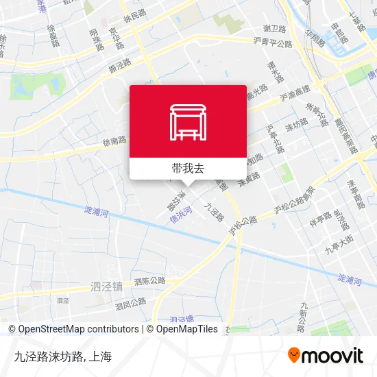 九泾路涞坊路地图