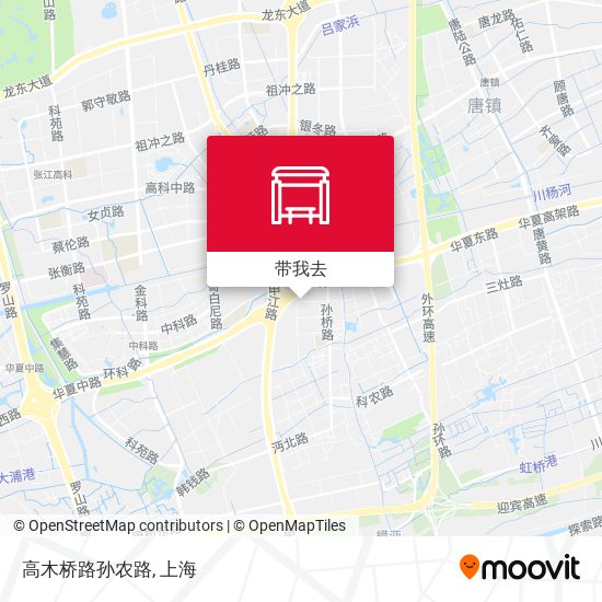 高木桥路孙农路地图