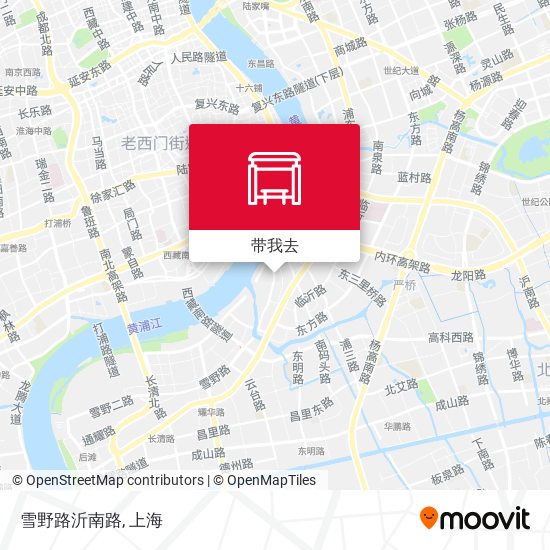 雪野路沂南路地图