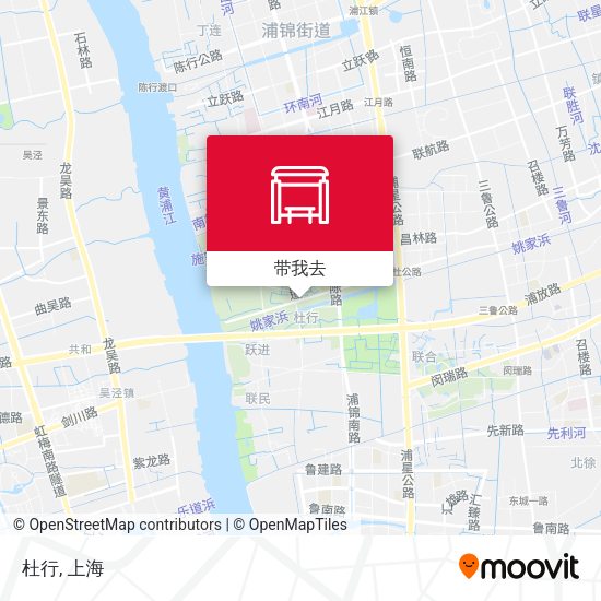 杜行地图