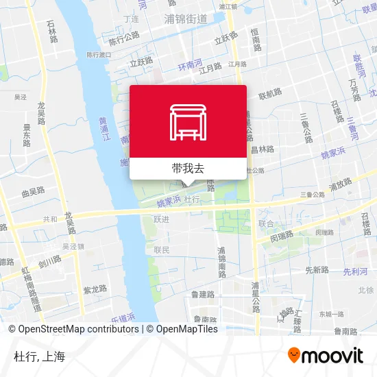 杜行地图