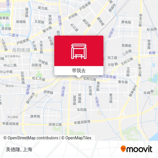 美德隆地图