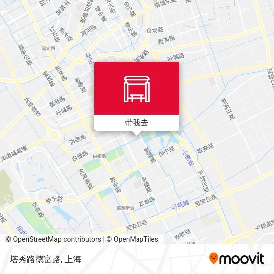 塔秀路德富路地图