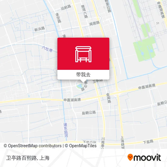 卫亭路百熙路地图