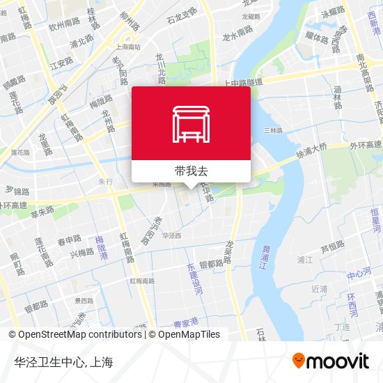 华泾卫生中心地图