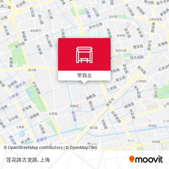 莲花路古龙路地图