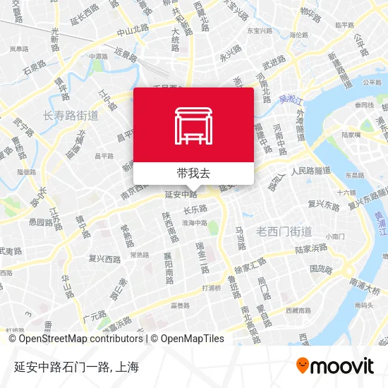 延安中路石门一路地图