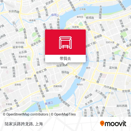 陆家浜路跨龙路地图