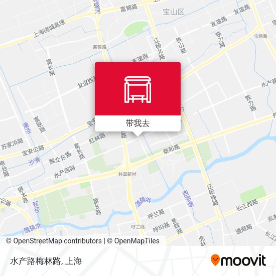 水产路梅林路地图