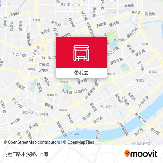 控江路本溪路地图