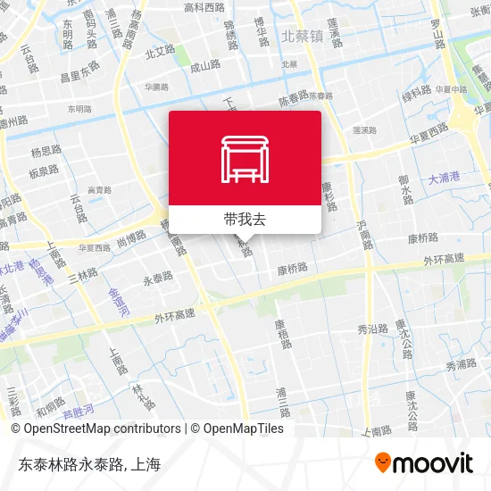 东泰林路永泰路地图