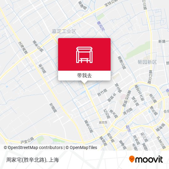 周家宅(胜辛北路)地图