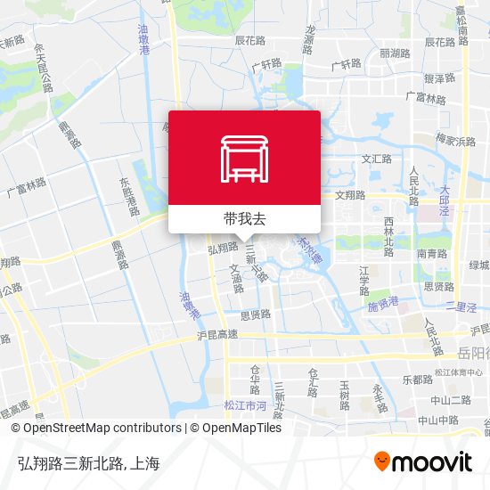 弘翔路三新北路地图