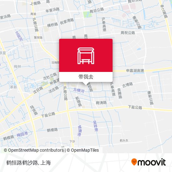 鹤恒路鹤沙路地图