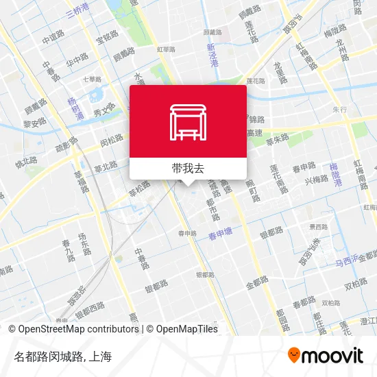名都路闵城路地图