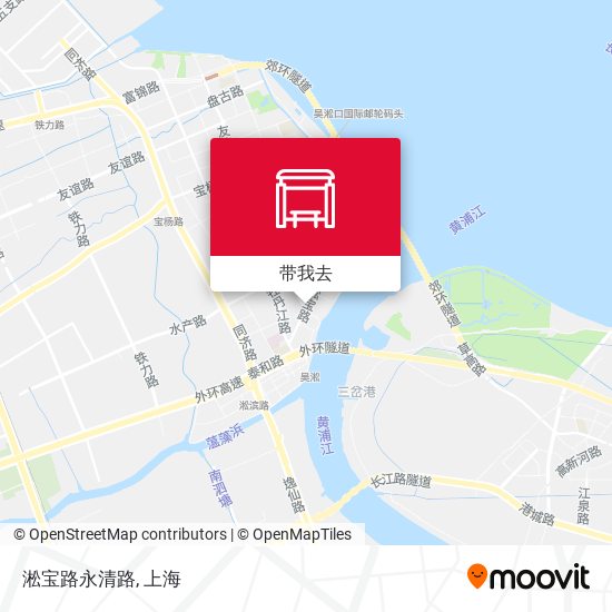 淞宝路永清路地图