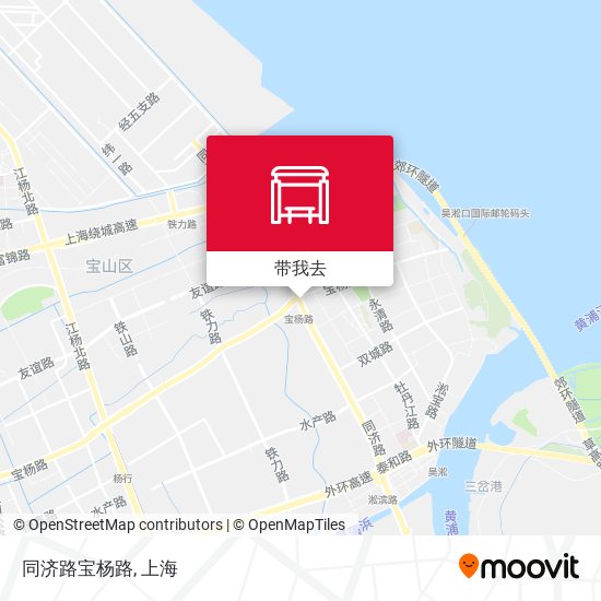 同济路宝杨路地图