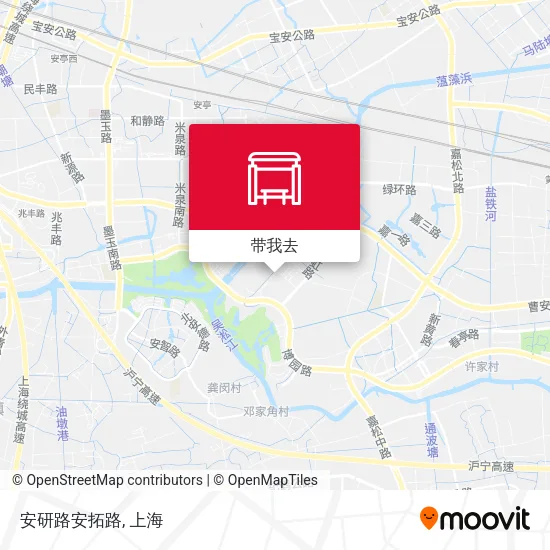 安研路安拓路地图