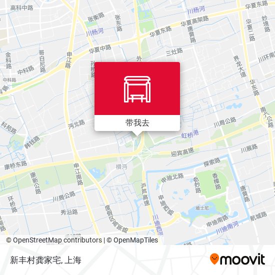 新丰村龚家宅地图
