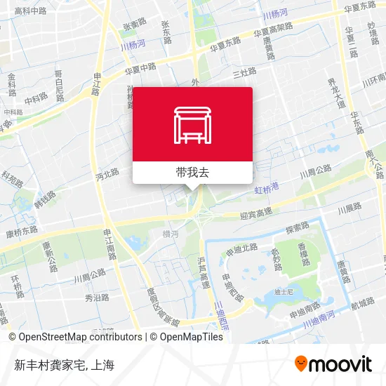 新丰村龚家宅地图