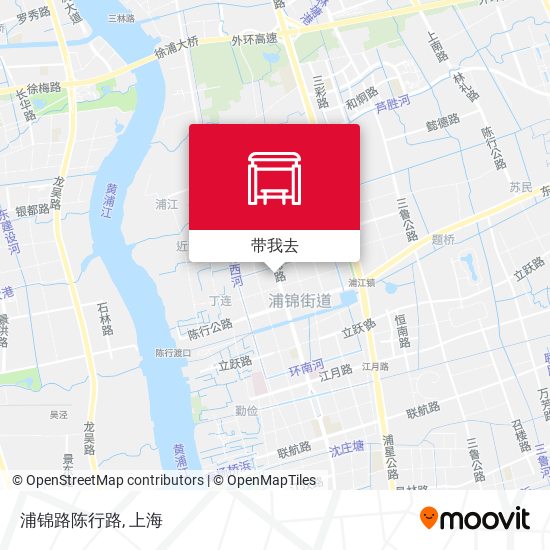 浦锦路陈行路地图