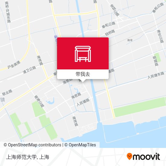 上海师范大学地图