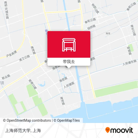 上海师范大学地图