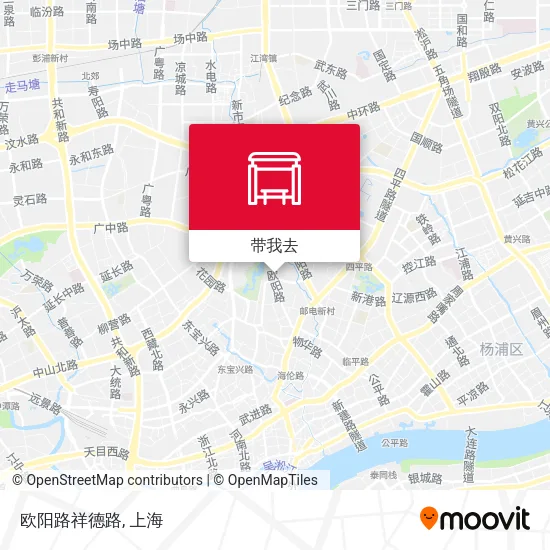 欧阳路祥德路地图