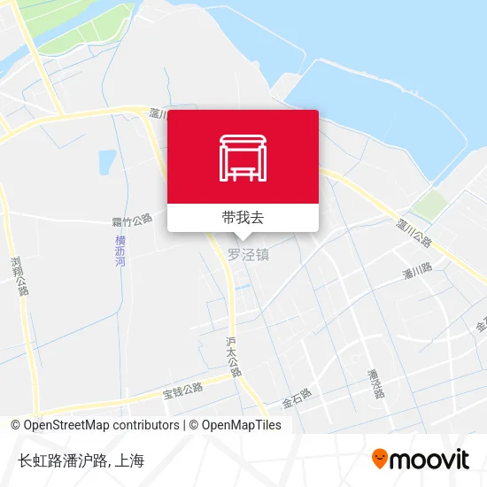 长虹路潘沪路地图