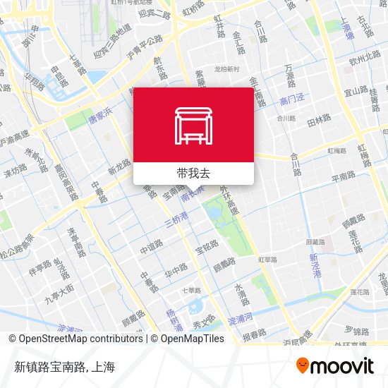 新镇路宝南路地图