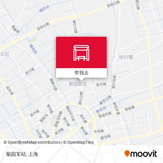 菊园车站地图