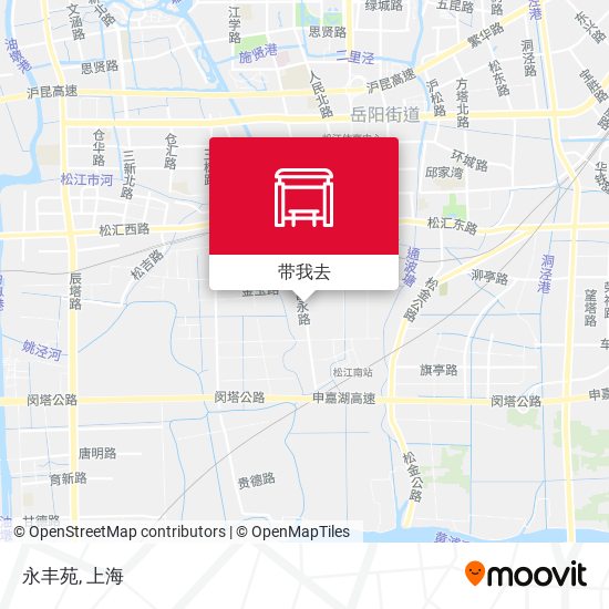 永丰苑地图