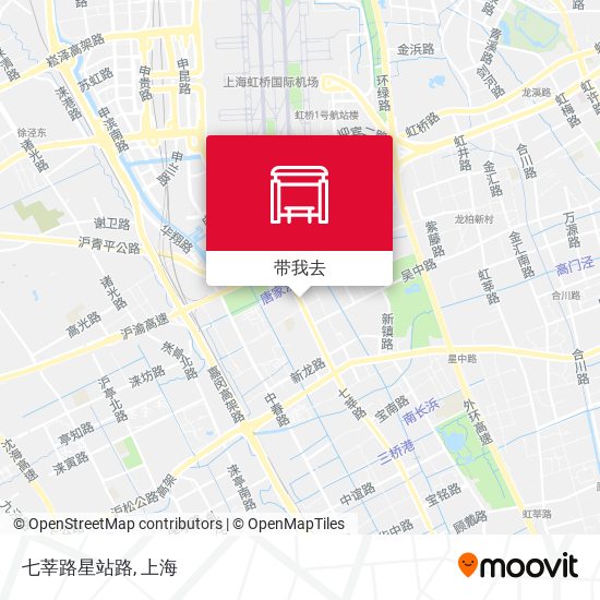 七莘路星站路地图