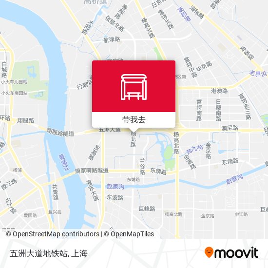 五洲大道地铁站地图