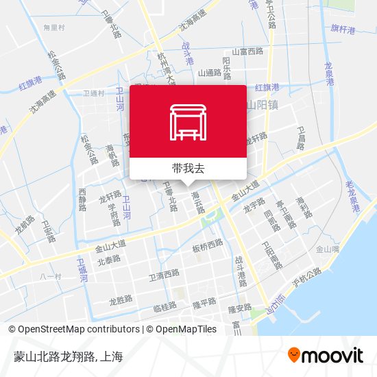 蒙山北路龙翔路地图