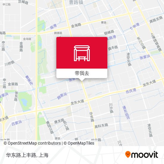 华东路上丰路地图