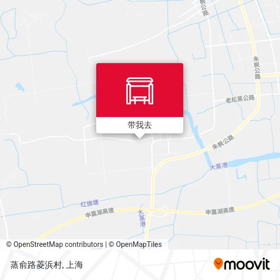 蒸俞路菱浜村地图