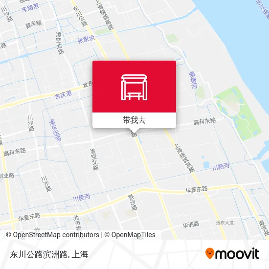 东川公路滨洲路地图