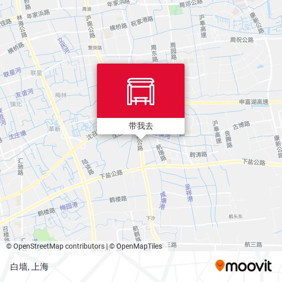 白墙地图