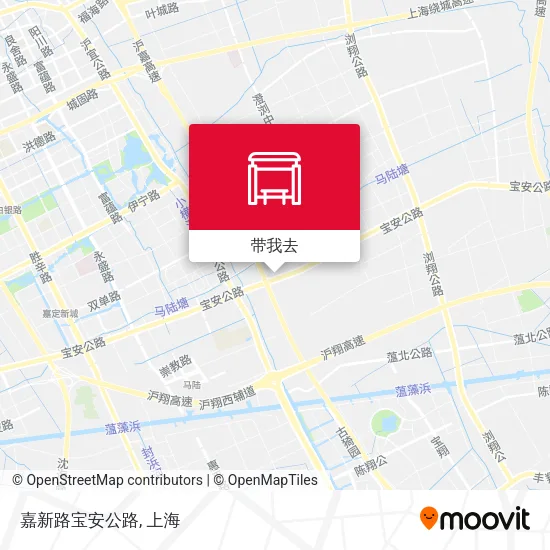 嘉新路宝安公路地图