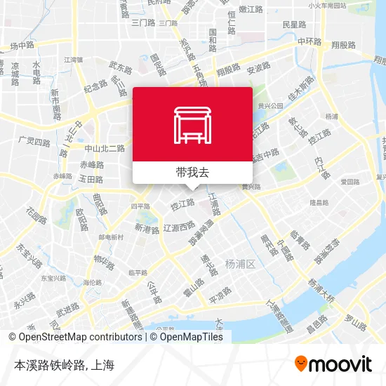 本溪路铁岭路地图