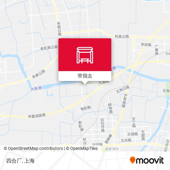 四合厂地图