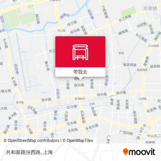 共和新路汾西路地图